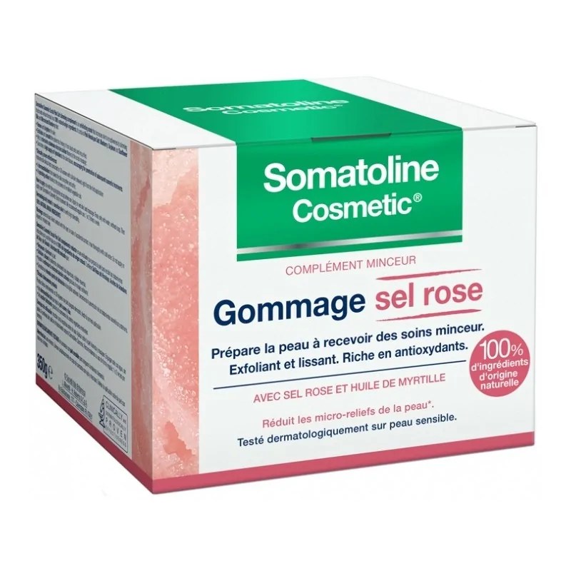 Somatoline Cosmetic SOMATOLINE Gommage Sel Rose 350g