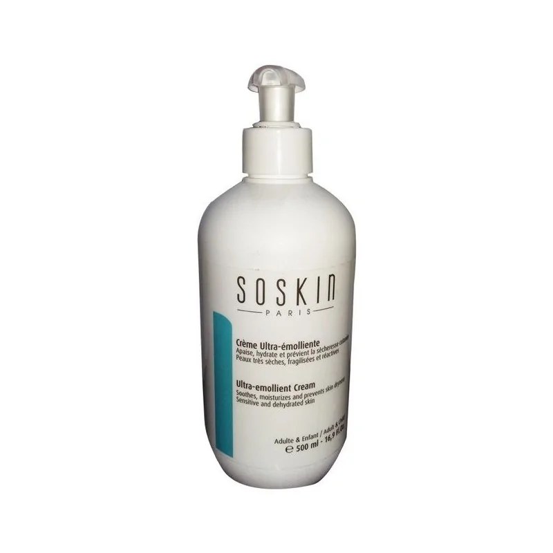 SOSKIN SOSKIN CREME ULTRA EMOLLIENTE 500ml Peaux Très Sèches