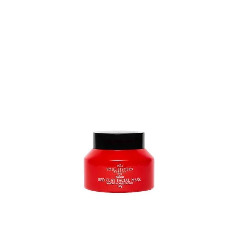 Soul Sisters  Soul Sisters Masque à l’argile rouge pour visage 150g