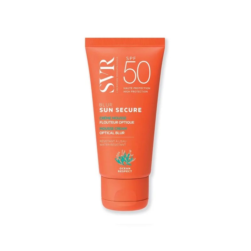SVR Svr solaire sun secure blur creme mousse toutes peaux spf50 50ml