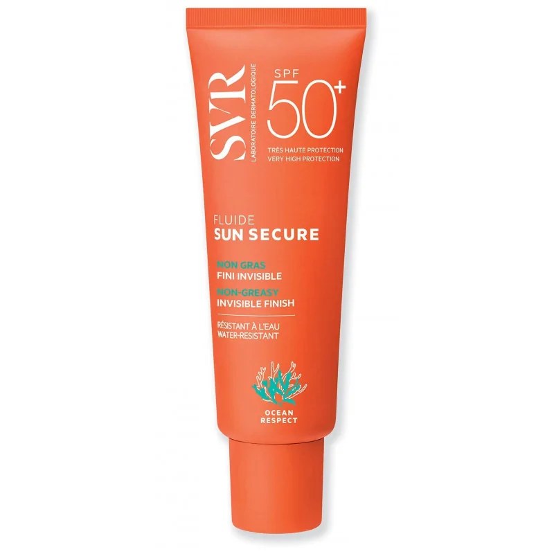 SVR Svr solaire sun secure fluide peaux hypersensibles au soleil spf50+ 50ml