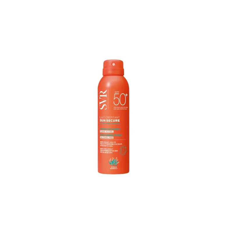 SVR SVR SUN SECURE LAIT CREPITANT INVISIBLE spf50+ 200ML
