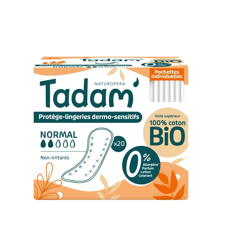 TADAM' TADAM' PROTEGE SLIP NORMAL x20 FORMAT POCKET