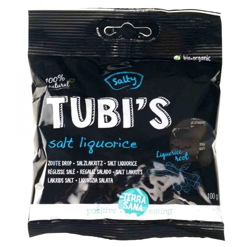 TerraSana Terrasana TUBI'S REGLISSE SALEE 100G