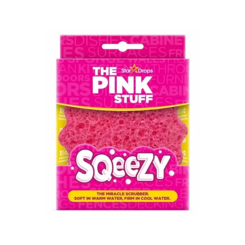 The Pink Stuff The Pink Stuff – Eponge Double Face Scrub Squeezy Pink
