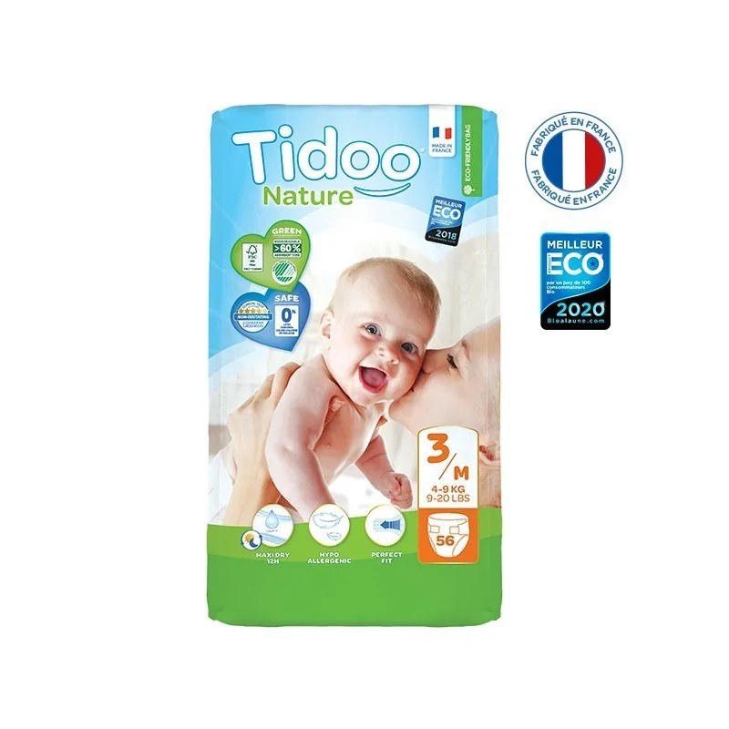TIDOO TIDOO COUCHES T3/M 4-9KG 50 UNITES