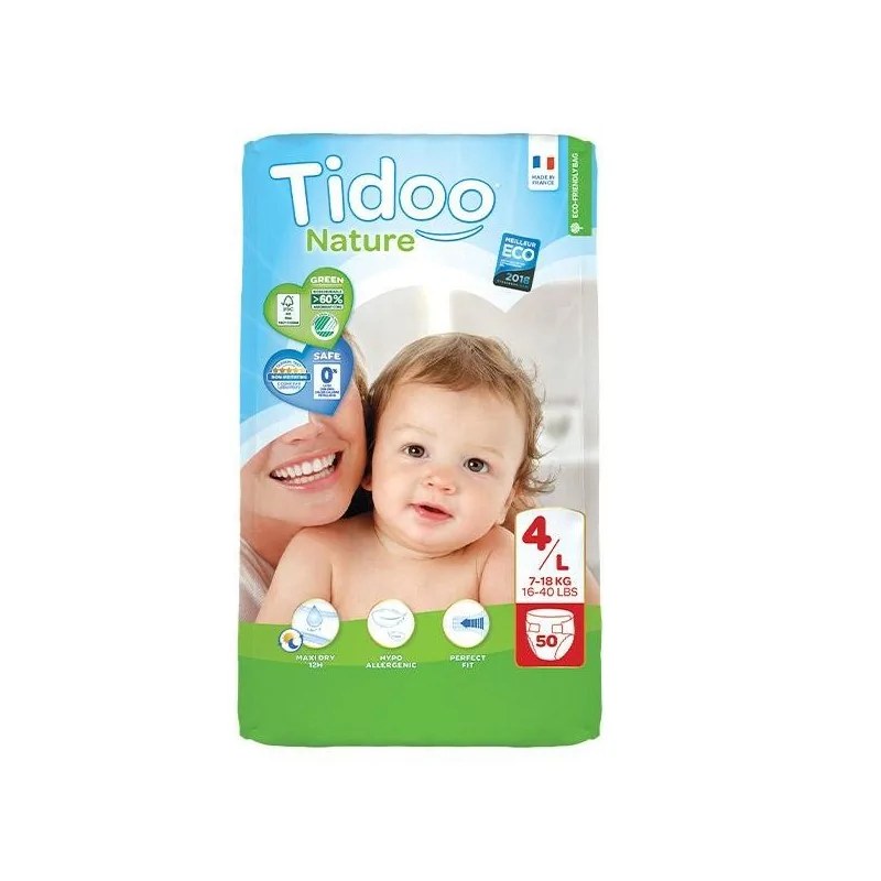 TIDOO TIDOO COUCHES T4/L 7-18 KG 50 U