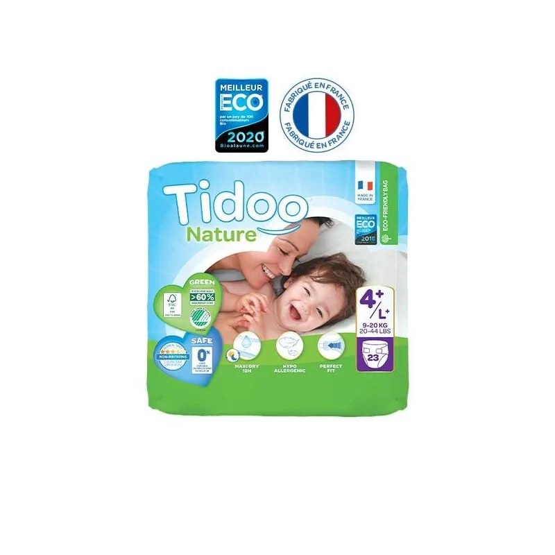 TIDOO TIDOO COUCHES T4+/L+ 9-20KG 23 U