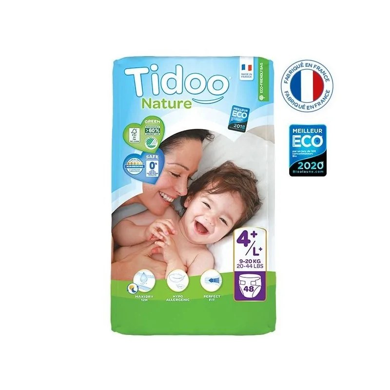TIDOO TIDOO COUCHES T4+/L+ 9-20KG 48 U