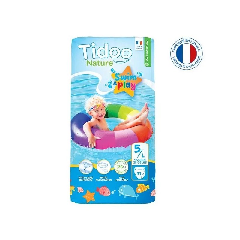 TIDOO TIDOO CULOTTES DE BAIN T5/L 12-18KG 11 U