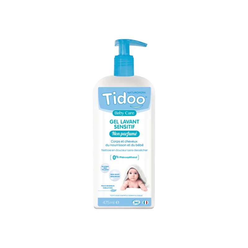 TIDOO Tidoo Gel Lavant Sensitif non parfumé 475ml