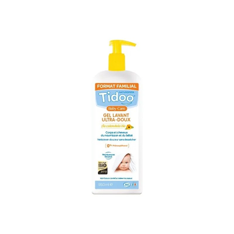 TIDOO Tidoo Gel Lavant ultra-doux au Calendula 950ml