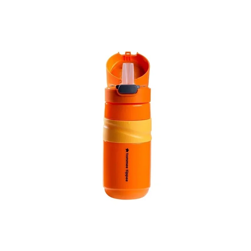 Tommee Tippee Tommee Tippee Gourde Anti-Fuite avec Paille 500ml – Orange