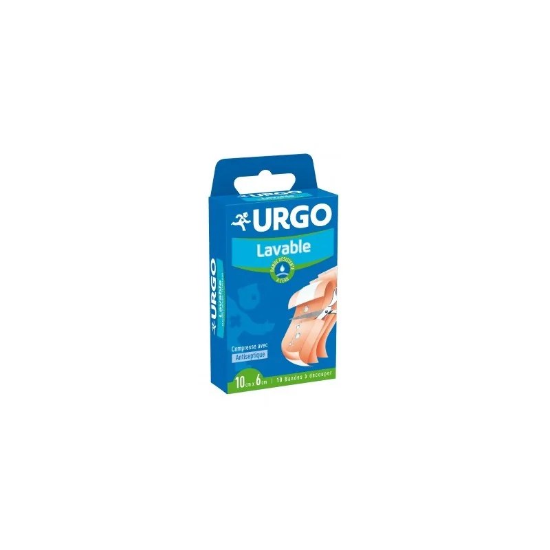 URGO URGO LAVABLE 10 bandes a découper 10cm x 6cm