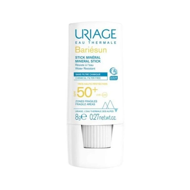 URIAGE URIAGE BARIESUN STICK INVISIBLE MINERALE SPF50+ 8 G