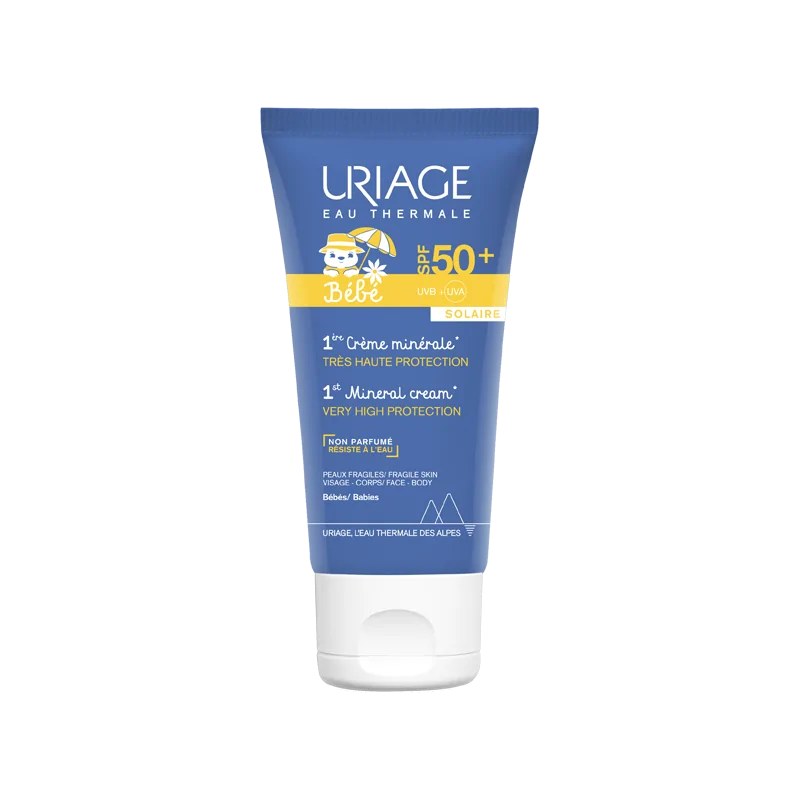 URIAGE Uriage BÉBÉ 1ÈRE CRÈME MINÉRALE SPF50+ 50ML