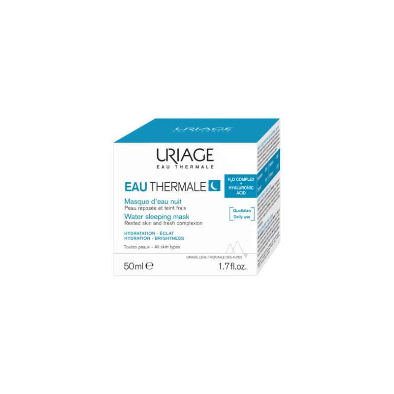 URIAGE URIAGE EAU THERMALE MASQUE D'EAU NUIT PEAUX DESHYDRATEES 50ML — vue 2