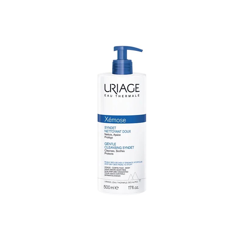 URIAGE URIAGE XEMOSE SYNDET NETTOYANT DOUX 500ml Peaux Très Sèches