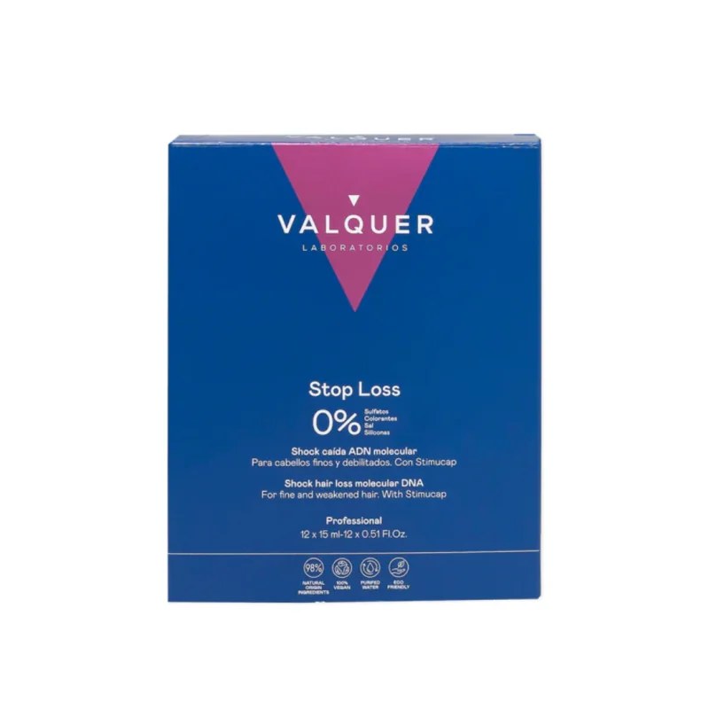 Valquer Valquer Stop Loss Lotion Anti-Chute ADN Moleculaire 12 x 15ml