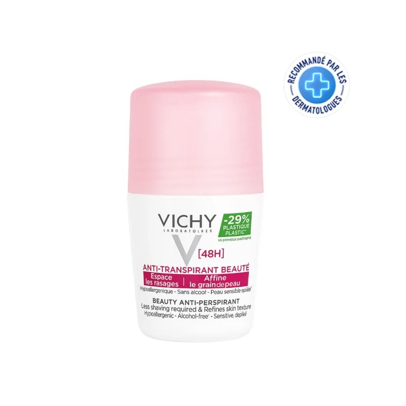 VICHY VICHY DEODORANT éclaircissant  ANTI-TRANSPIRANT 48H ROLL-ON 50ml