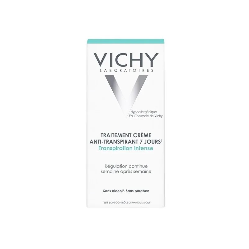 VICHY VICHY DEODORANT TRAITEMENT ANTI-TRANSPIRANT CREME 30ml 7 Jours