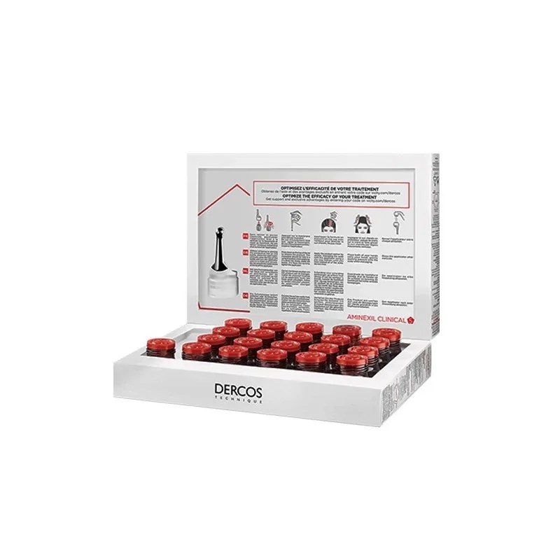 VICHY vichy DERCOS AMINEXIL CLINICAL 5 - Femmes - TRAITEMENT ANTI-CHUTE
