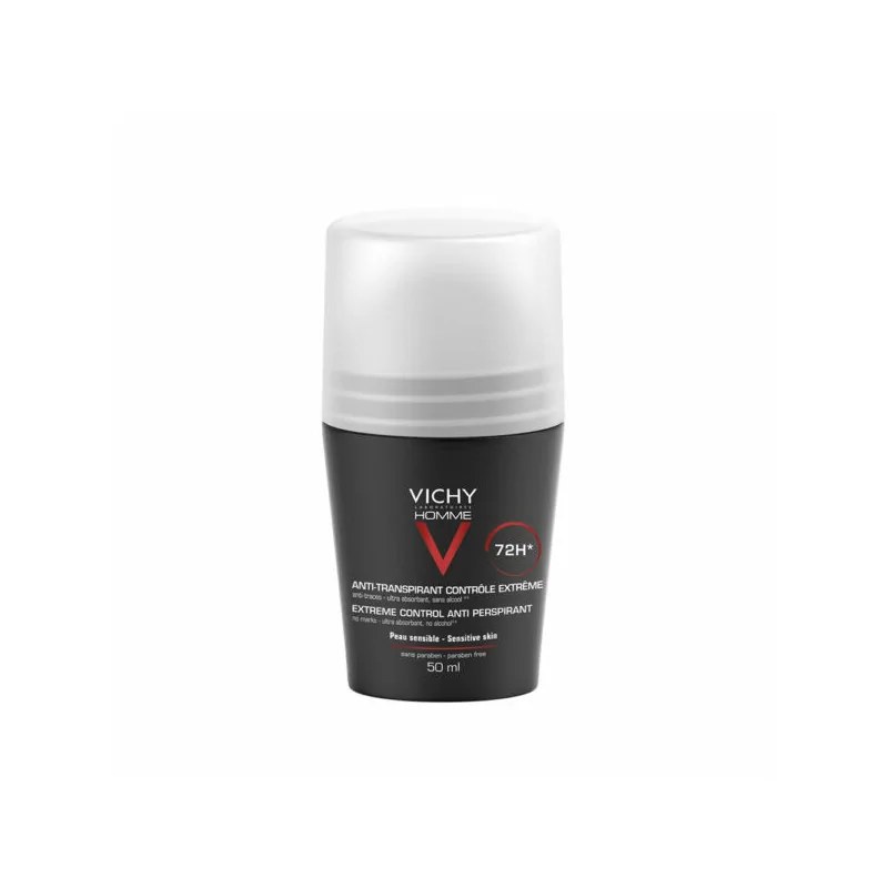 VICHY VICHY HOMME DEODORANT ANTI-TRANSPIRANT 72H ROLL-ON 50ml