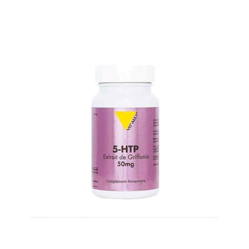 VIT’ALL+ VIT’ALL+ 5-HTP EXTRAIT DE GRIFFONIA 50MG