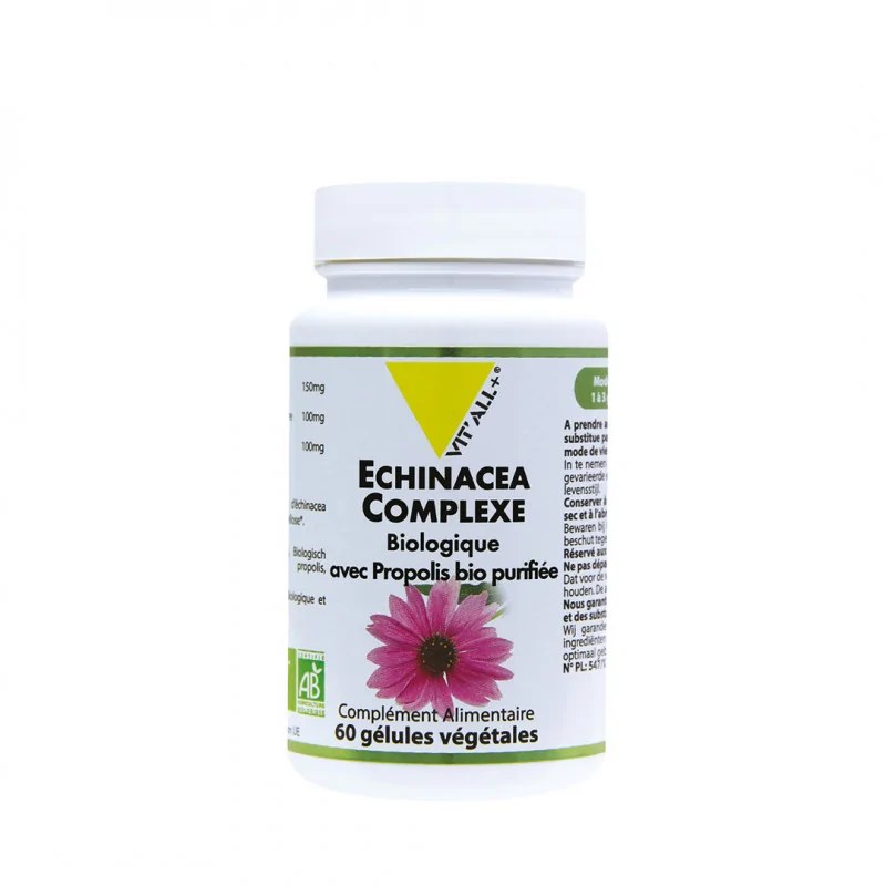 VIT’ALL+ VIT’ALL+ Echinacea Complexe 60 Gélules