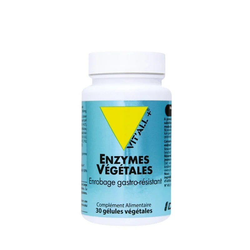VIT’ALL+ VIT’ALL+ ENZYMES VEGETALES 30 GELULES