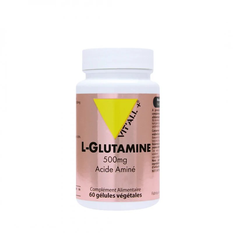 VIT’ALL+ VIT’ALL+ L-Glutamine 500Mg 60 Gélules