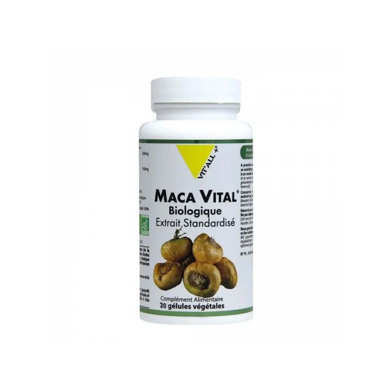 VIT’ALL+ VIT’ALL+ Maca Vital 500Mg 30 Gélules