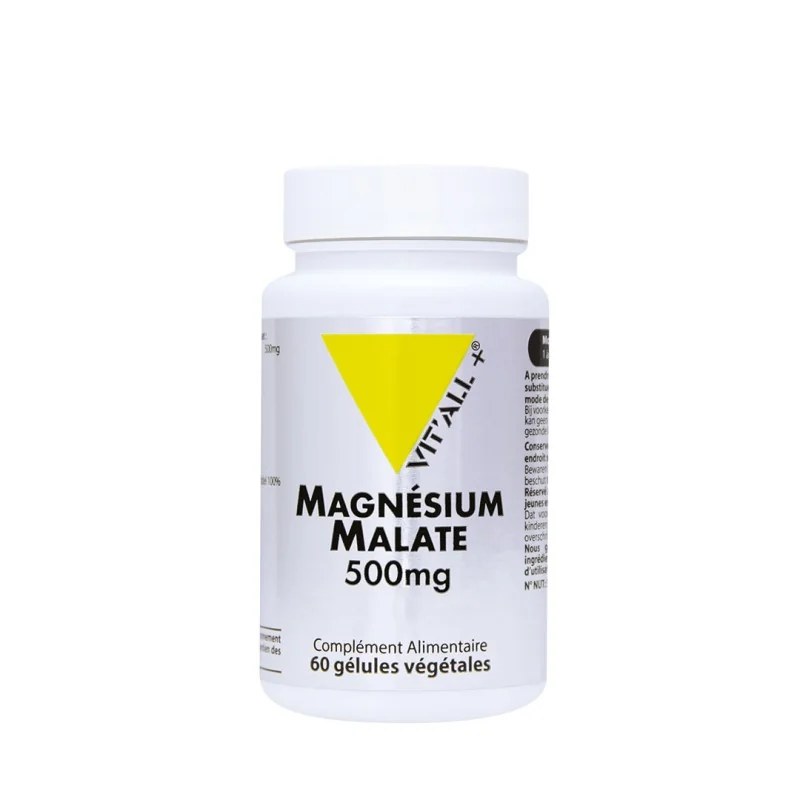VIT’ALL+ VIT’ALL+ MAGNESIUM MALATE 500MG / 60 GELULES