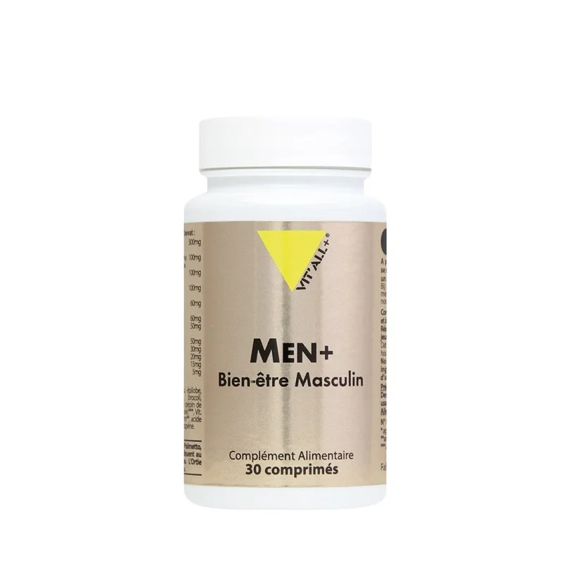 VIT’ALL+ VIT’ALL+ MEN+  BIEN-ÊTRE MASCULIN 30 COMPRIMES