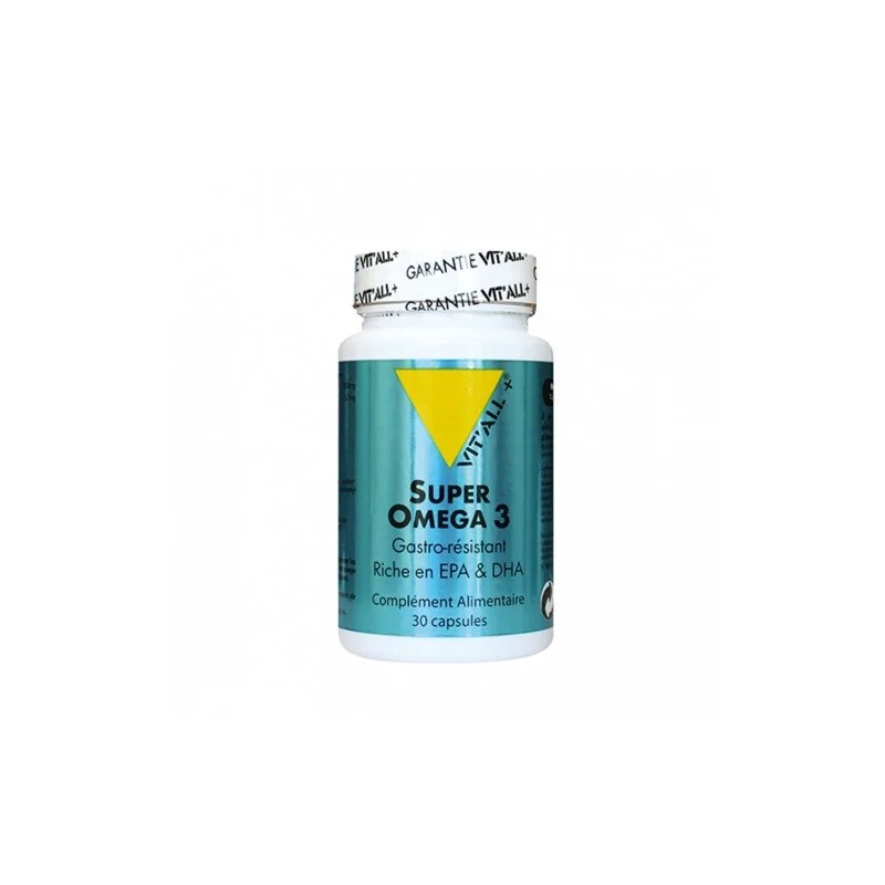 VIT’ALL+ VIT’ALL+ Super Oméga 3 1000Mg 30 Capsules