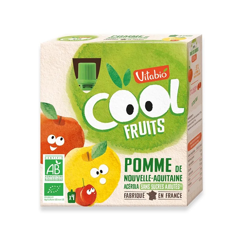 VITABIO VITABIO POMME ACEROLA 4 X 90 G