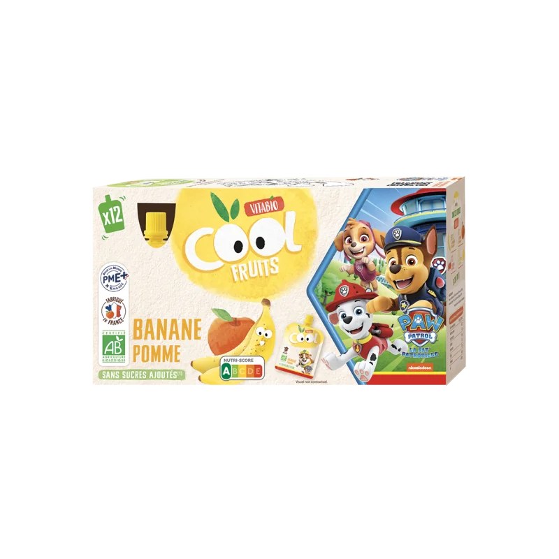 VITABIO Vitabio POMME BANANE 12x90G