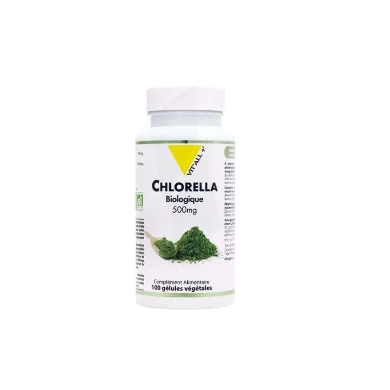 vitall plus VIT’ALL+ CHLORELLA 500MG 100GEL