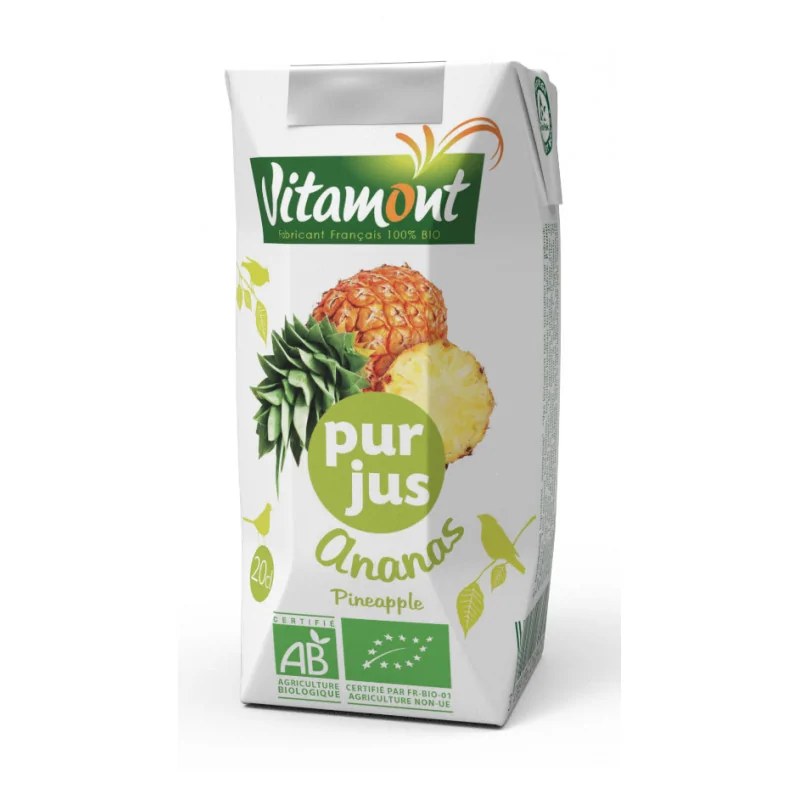 Vitamont VITAMONT PUR JUS D’ANANAS 200ML