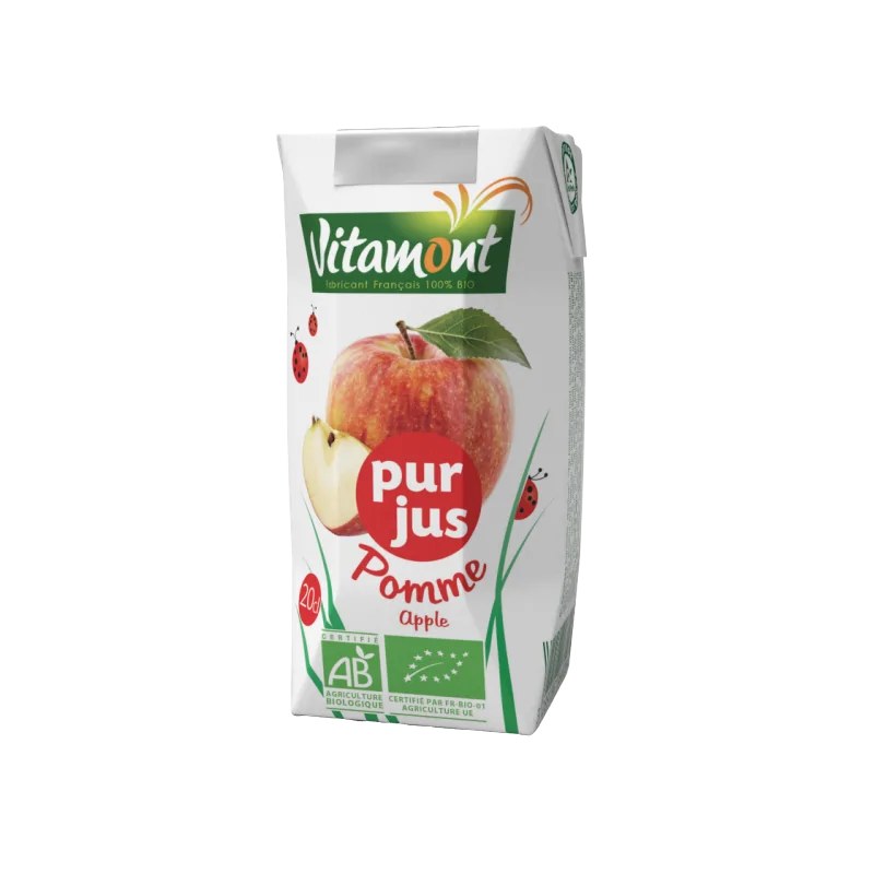 Vitamont VITAMONT PUR JUS DE POMME  200ML
