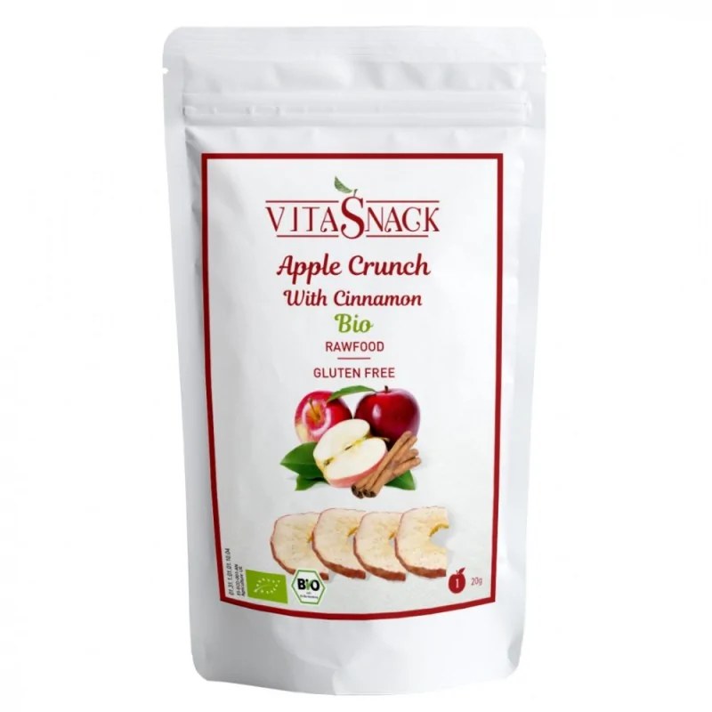 Vitasnack  Vitasnack pomme croquant bio 20g