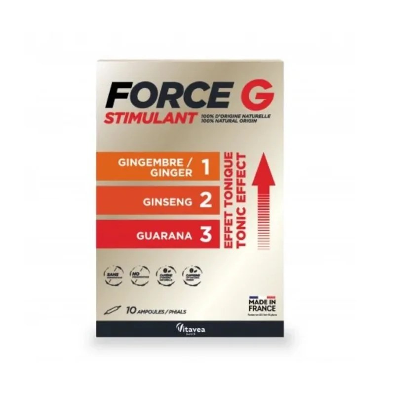 VITAVEA VITAVEA FORCE G STIMULANT 10 AMPOULES