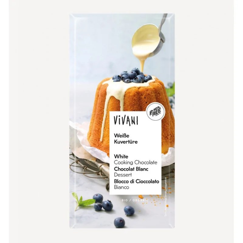 VIVANI VIVANI DESSERT TABLETTE DE CHOCOLAT BLANC 200G