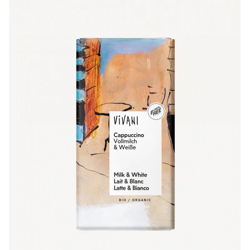 VIVANI VIVANI TABLETTE DE CHOCOLAT CAPPUCCINO 100 G