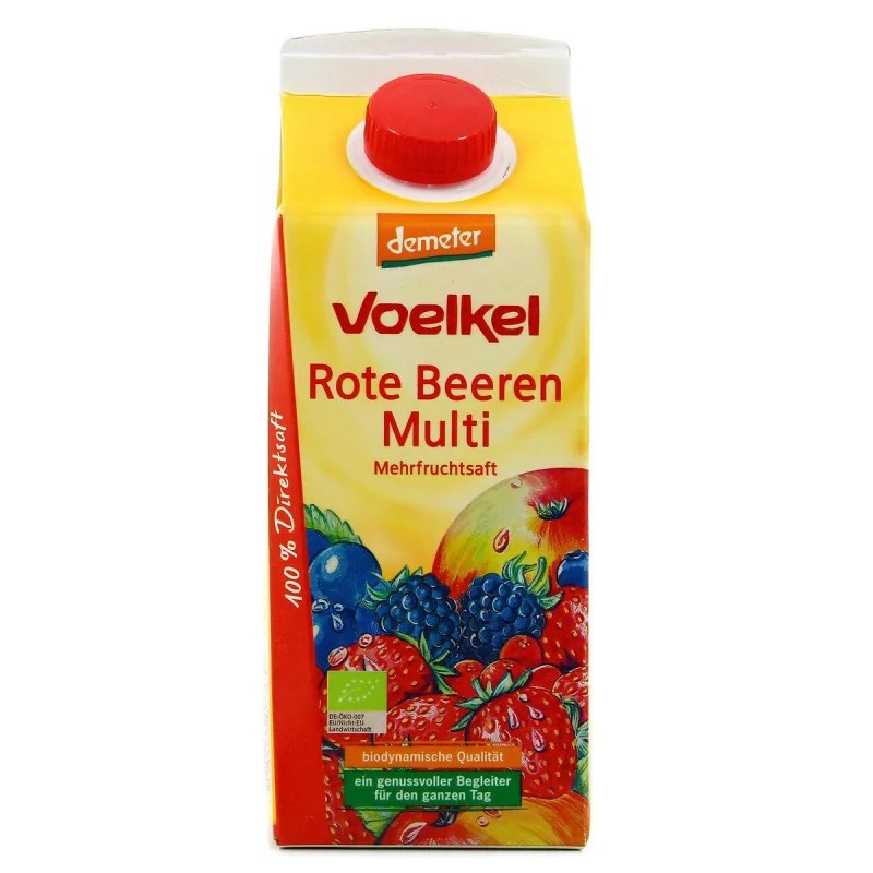 Voelkel VOELKEL JUS DE FRUITS ROUGES 75CL