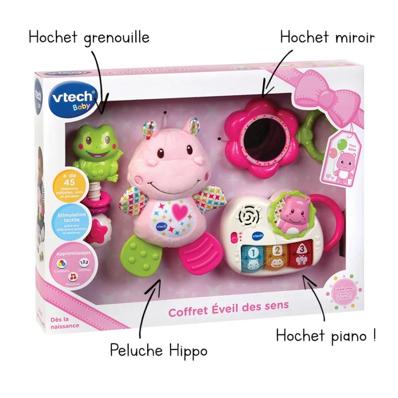 VTECH VTECH COFFRET NAISSANCE ROSE - 522055