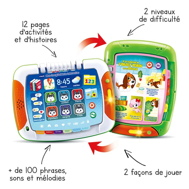 VTECH VTECH  Mon imagi'tablette interactive - 611205