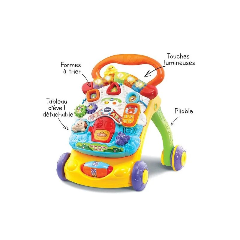 VTECH VTECH SUPER TROTTEUR BLEU - 505605