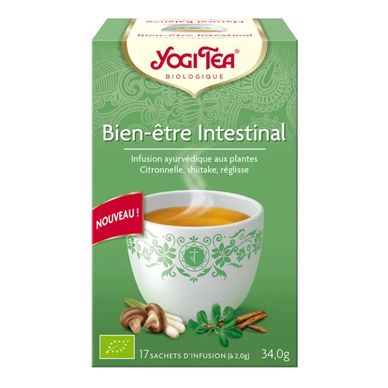 Yogi Tea  YOGI TEA BIEN-ETRE INTESTINAL 17x2G