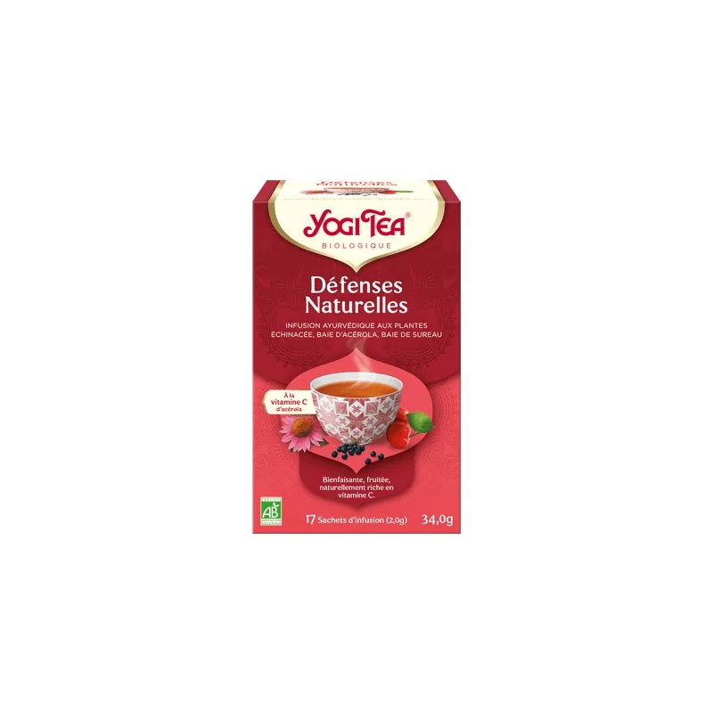 Yogi Tea  YOGI TEA DEFENSE NATURELLE 17 X 2G